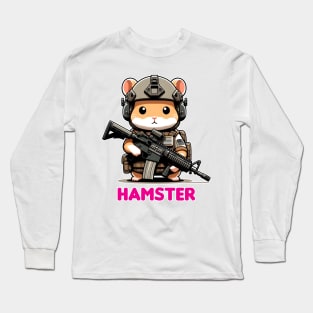 Tactical Hamster Long Sleeve T-Shirt